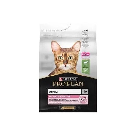 Pro Plan Chat Adulte Délicate Digestion Agneau - 10kg | Distripro Petfood
