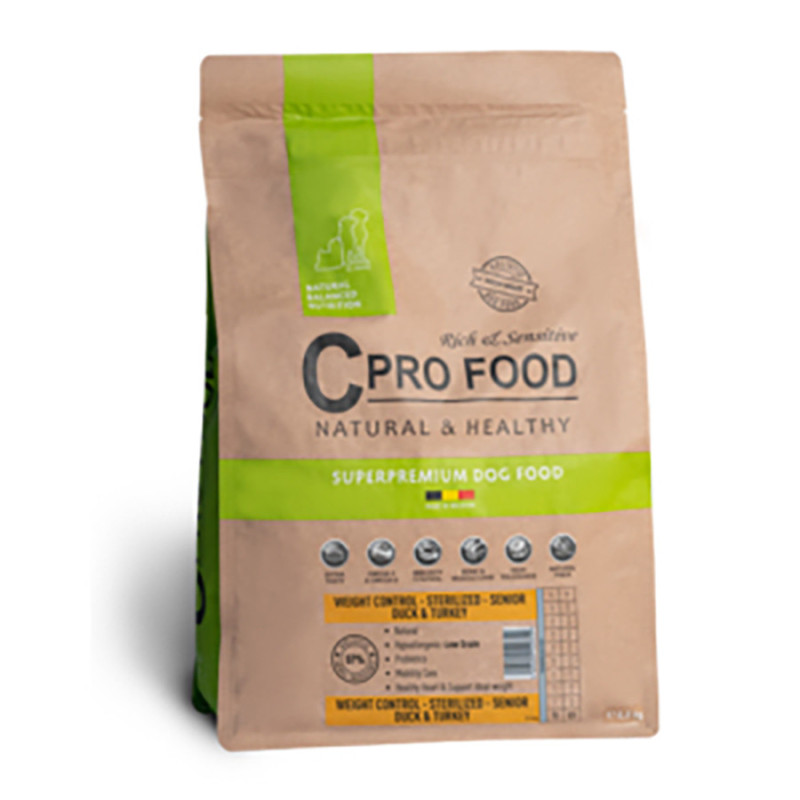 Cprofood Adult Weight Control (Riche en Canard & Dinde) - 2,5kg | Distripro Petfood