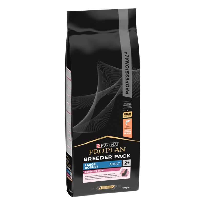 Pro Plan Adult Large Robust Sensitive Skin (Riche en Saumon) - 18kg | Distripro Petfood
