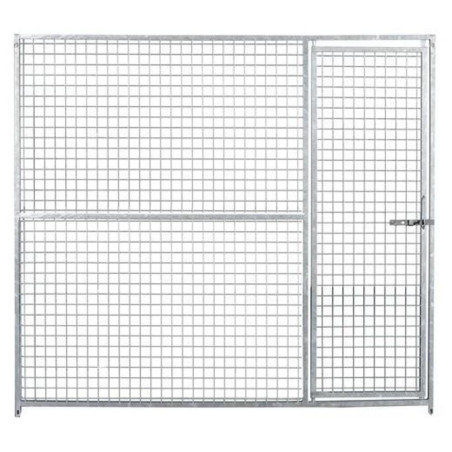 Panneau Treillis (50x50x4mm - 1m) Avec Porte | Distripro Petfood