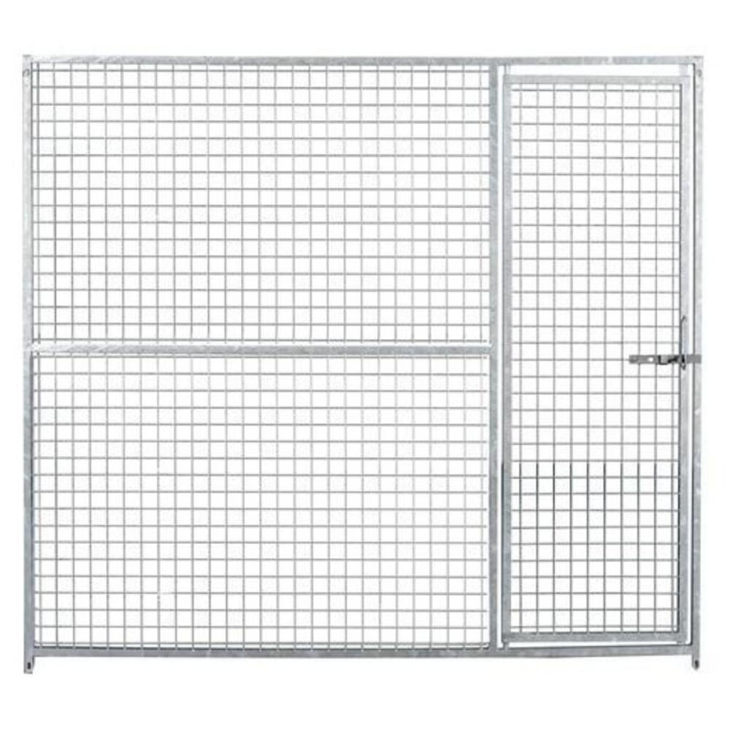 Panneau Treillis (50x50x4mm - 1m50) Avec Porte | Distripro Petfood