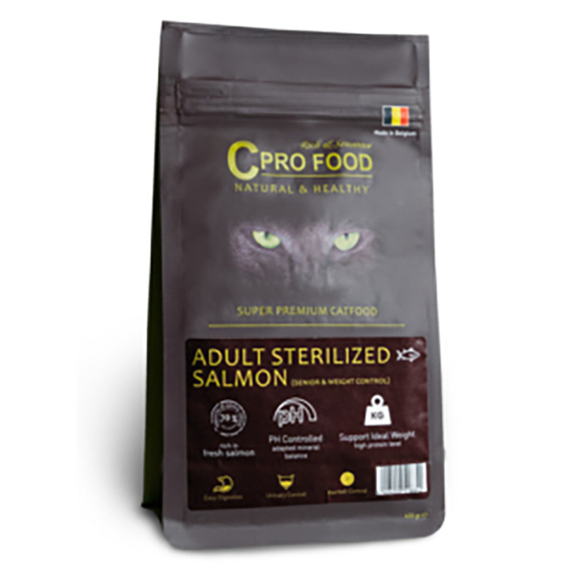 Cprofood Chat Adulte Stérilisé Saumon - 3kg | Distripro Petfood