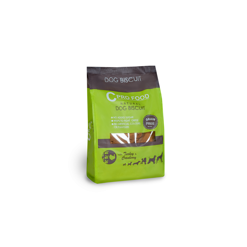 Cprofood Dog Biscuits Large Dinde & Canneberge | Distripro Petfood