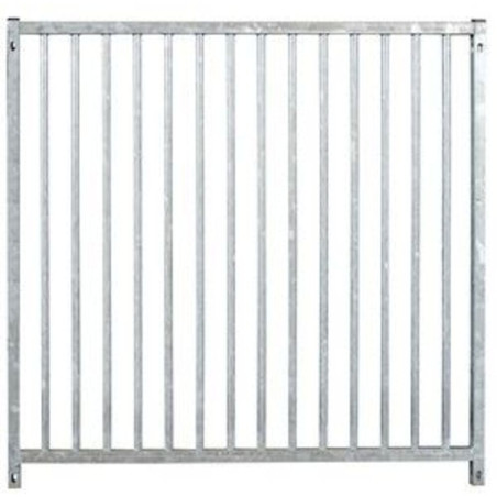 Grille de Parc à Chiots Avec Porte (0,95m x 1m50) - Espacement Barreaux 5cm | Distripro Petfood